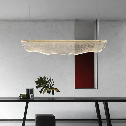 Lustre moderne Acrylique Led Suspensions