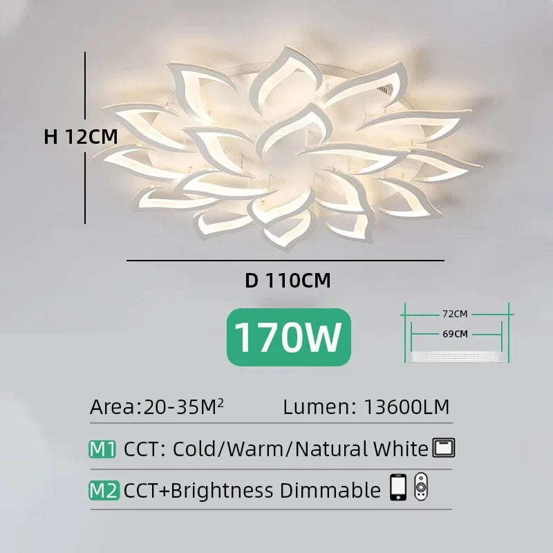 Plafonnier Lustre moderne