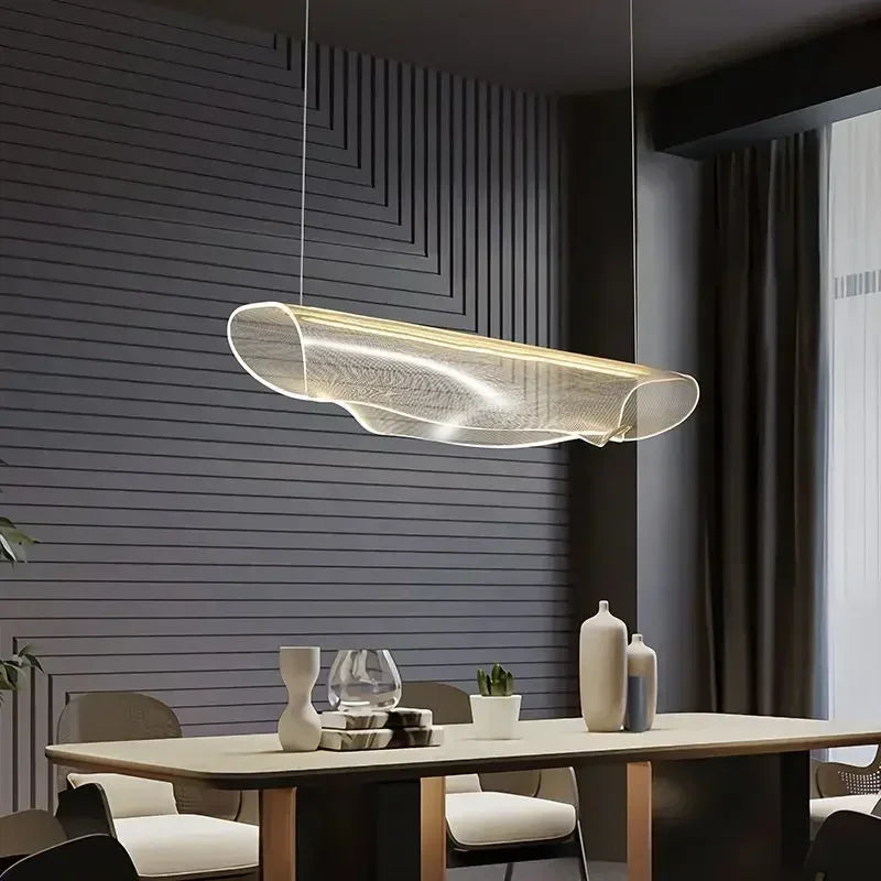 Lustre moderne Acrylique Led Suspensions