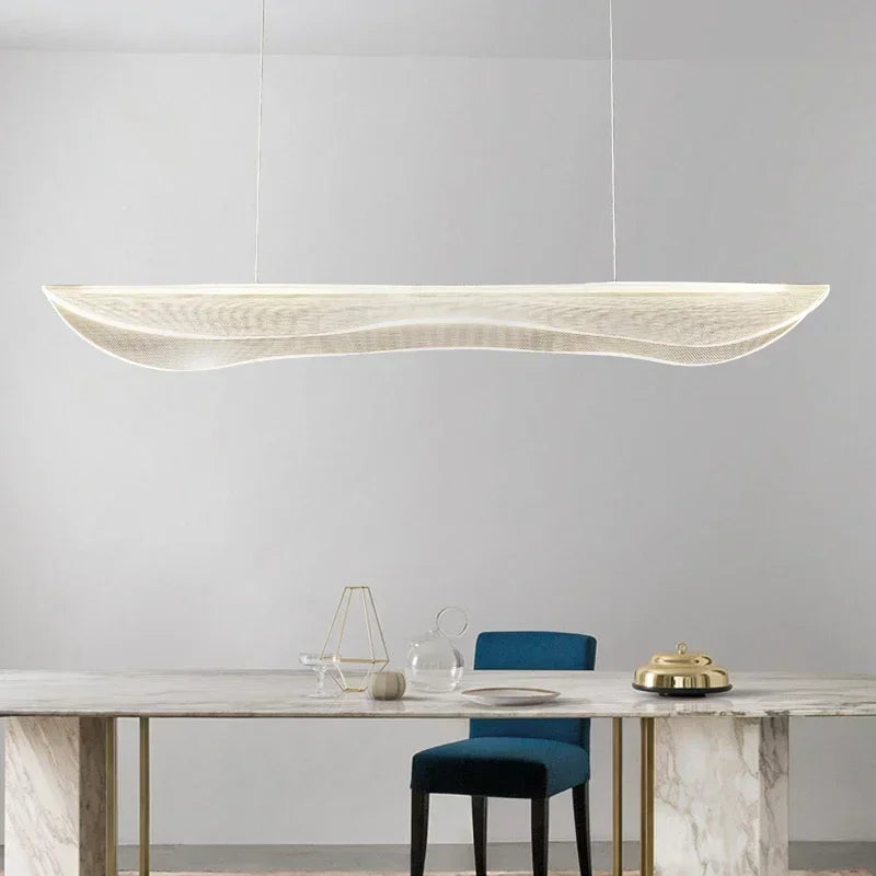 Lustre moderne Acrylique Led Suspensions