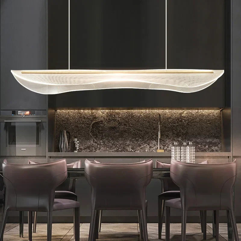 Lustre moderne Acrylique Led Suspensions