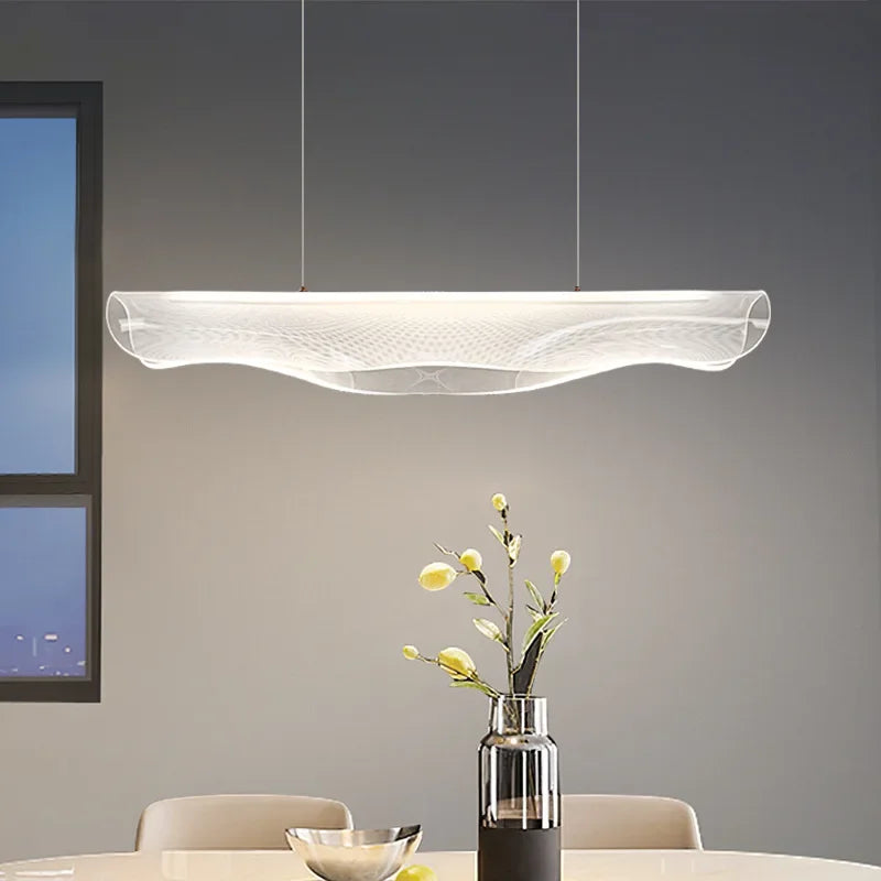 Lustre moderne Acrylique Led Suspensions