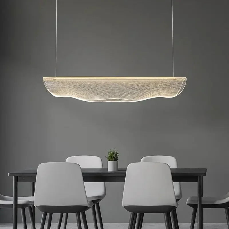 Lustre moderne Acrylique Led Suspensions