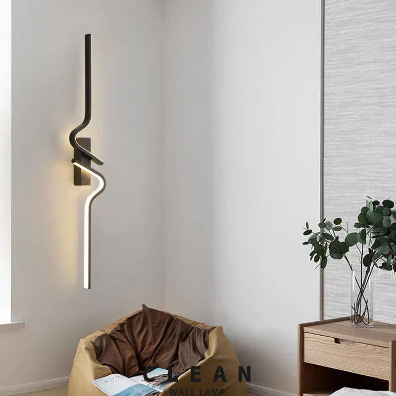 Applique murale LED moderne : design nordique élégant pour un éclairage intérieur élégant